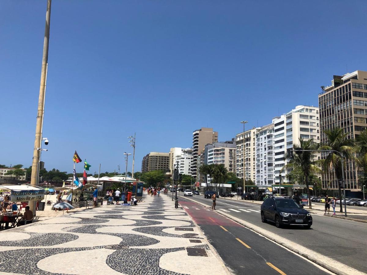 Apt Studio frente a praia de Copacabana Río de Janeiro Exterior foto
